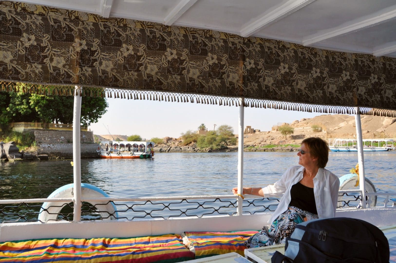 Egypte croisière - Rose-May et Jacque Mangin Janvier 2010